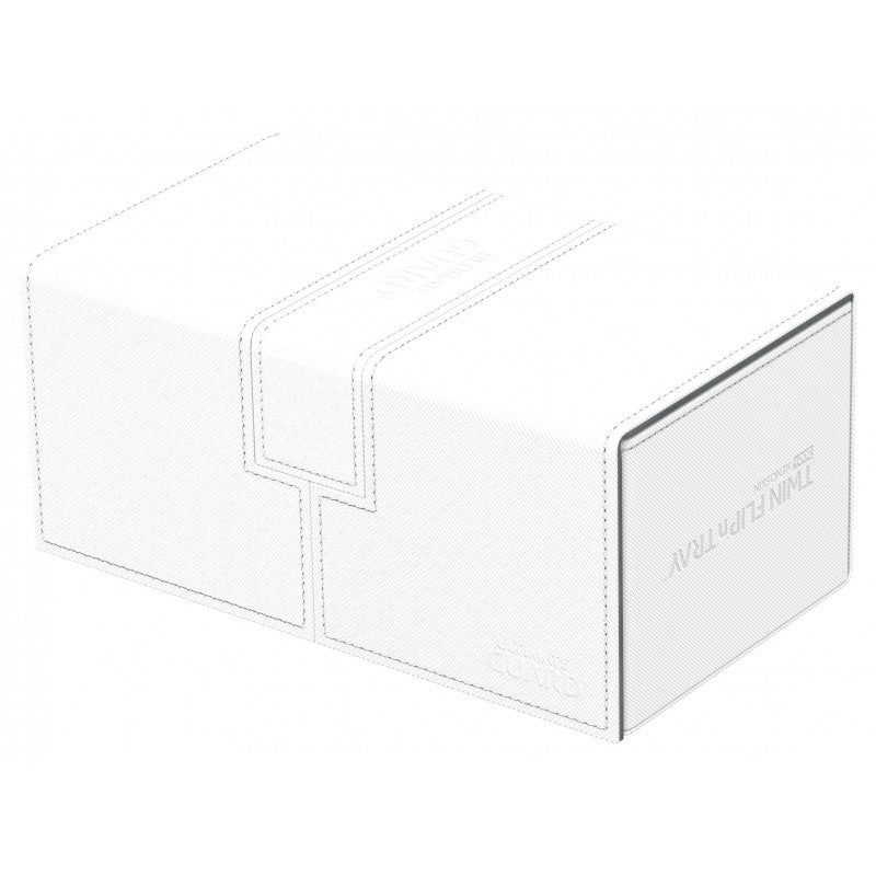 White Ultimate Guard Xenoskin Flip'n'Tray 200+ Deckbox
