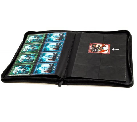 Red Xenoskin Zipfolio 16 Pocket - Ultimate Guard