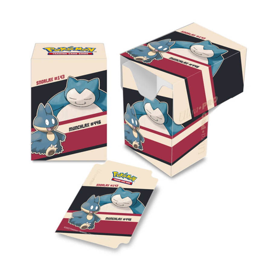Image of Snorlax & Munchlax Deck Box Pokemon