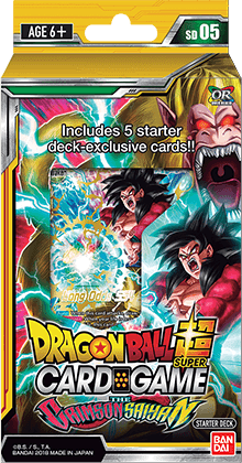 Image of Dragon Ball Super Card Game: The Crimson Saiyan Starter Deck