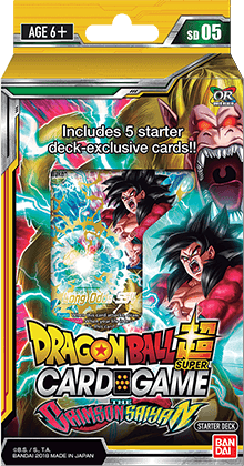 Dragon Ball Super Card Game: The Crimson Saiyan Starter Deck