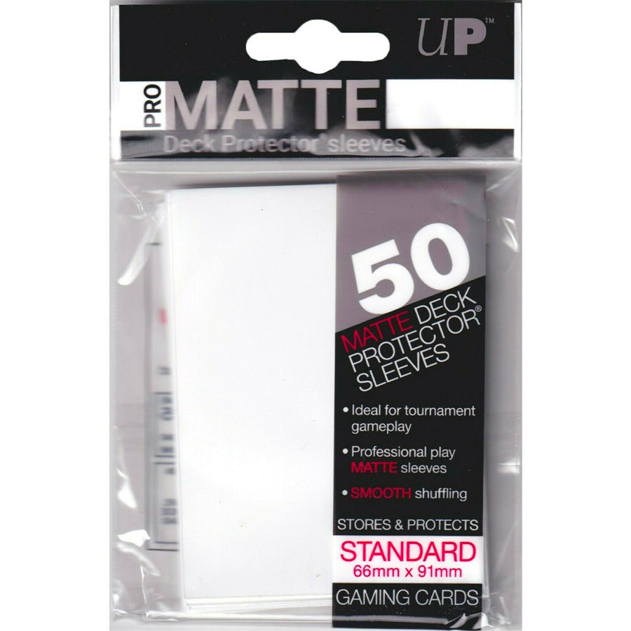 Image of Clear Pro-Matte (Standard) [50 ct] Ultra Pro Deck Protector Sleeves