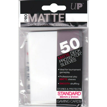 Clear Pro-Matte (Standard) [50 ct] Ultra Pro Deck Protector Sleeves