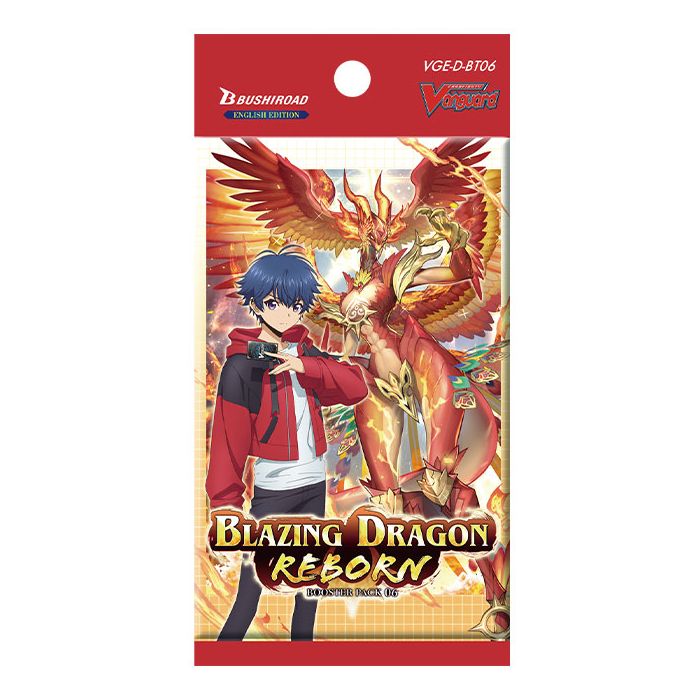 Image of Blazing Dragon Reborn Booster Pack Cardfight Vanguard