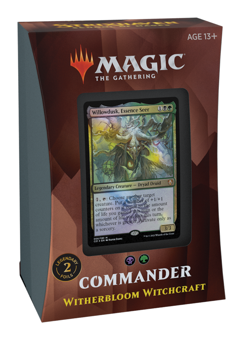 Strixhaven: School of Mages Commander 2021 Decks