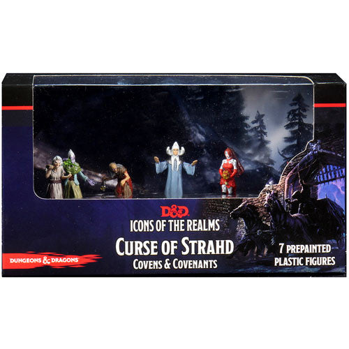 Image of Coverns & Covenants - Curse of Strahd 5e Icons of the Realms Miniatures Set