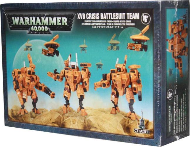 Image of Warhammer 40,000: T'au Empire - XV8 Crisis Battlesuit Team