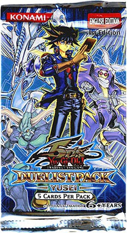 Duelist Pack Yusei 1st Edition Booster Pack