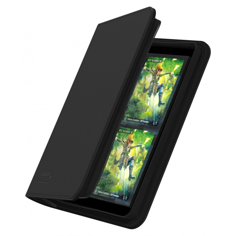 Image of Black Xenoskin Zipfolio 8 Pocket - Ultimate Guard