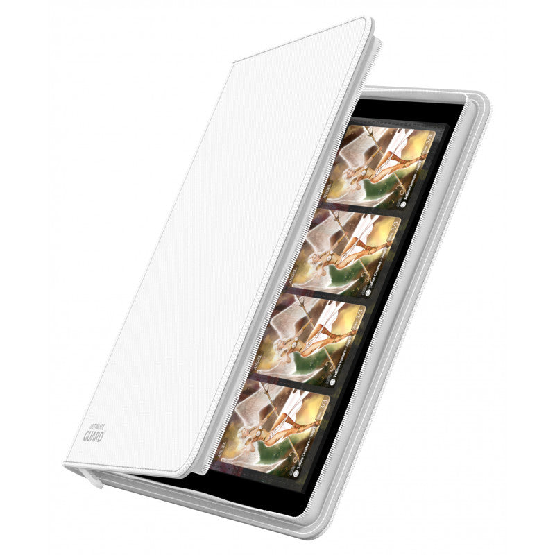Image of White Xenoskin Zipfolio 8 Pocket - Ultimate Guard