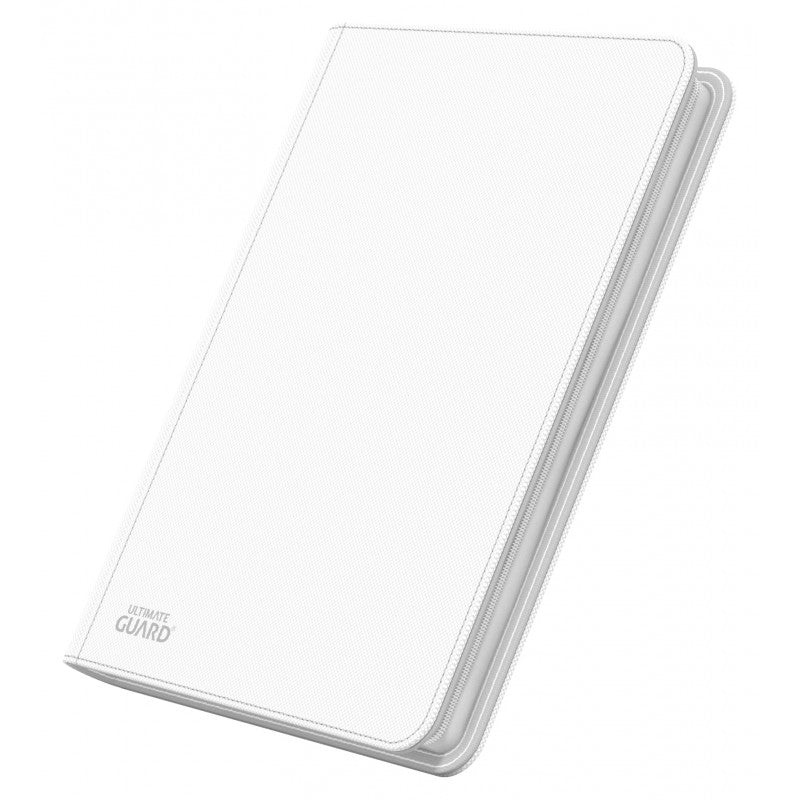 White Xenoskin Zipfolio 8 Pocket - Ultimate Guard